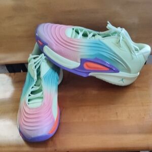 NWOT Nike Jordan Luka 3 Blurred Vision Size 14 Vapor Green